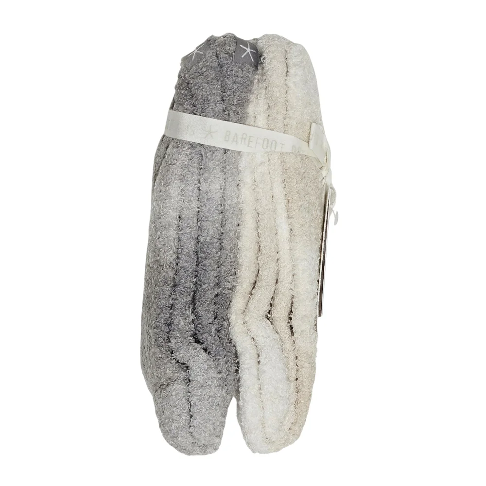 Barefoot Dreams CozyChic SpaceDye Socks 2 Pairs Stone/Pewter Spacedye Multi Gift